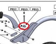 PIÈCE DÉTACHÉE FREEWHEEL P015 GOUPILLE A
