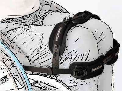 SANGLE À CLIQUETS DOUBLE (CUISSES ET GENOU)